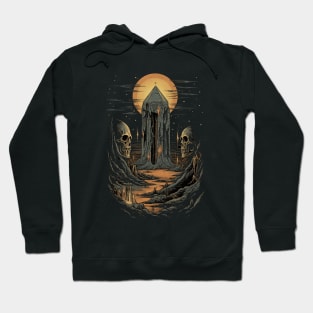 Citadel Of The Necromancers - vintage fantasy sci-fi weird fiction Hoodie